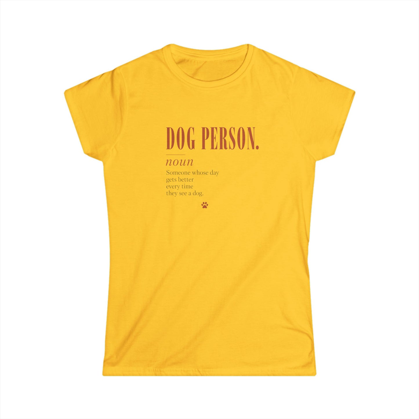 Dog Person Definition Women's Tee
