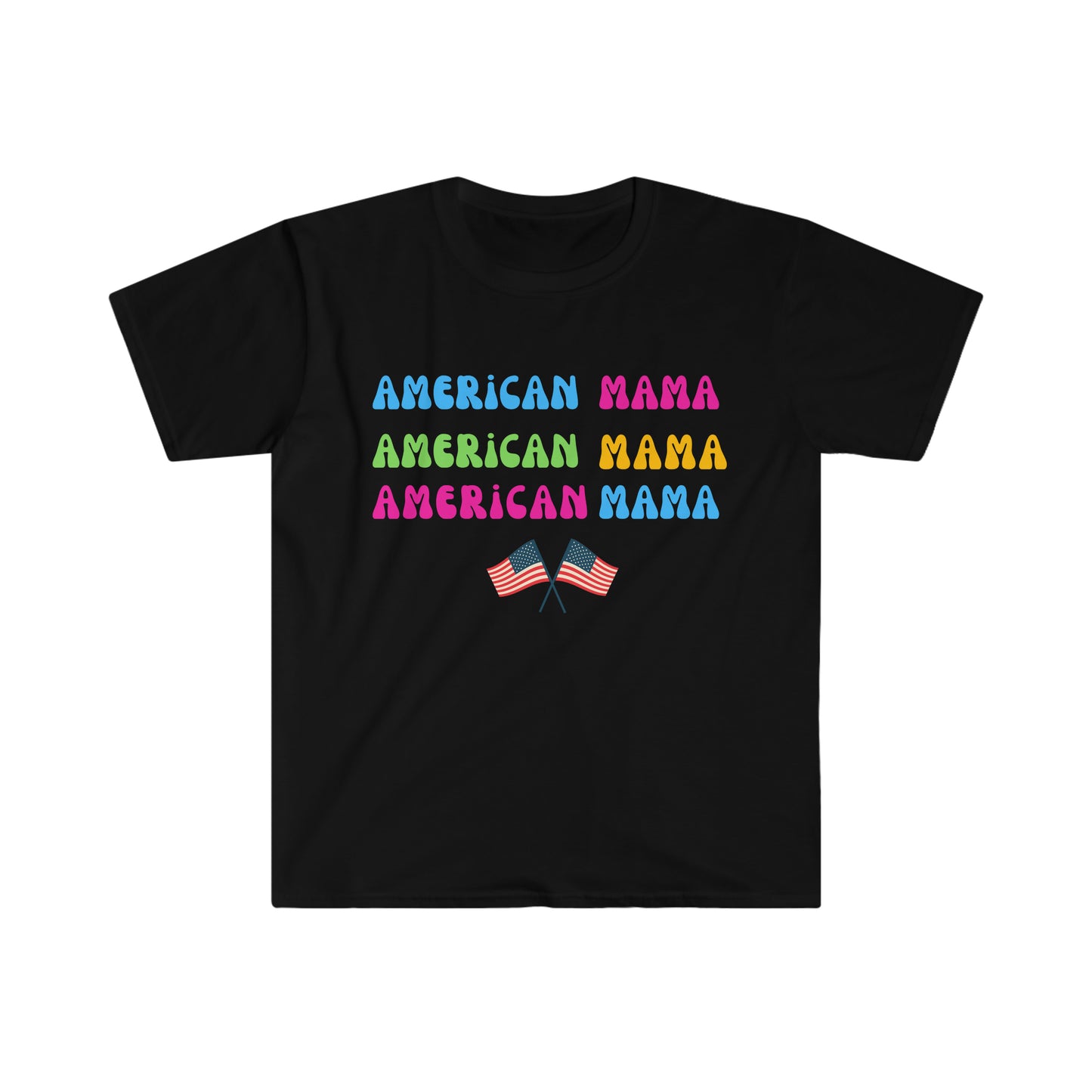 "American Mama 2" Essential Comfort Tee