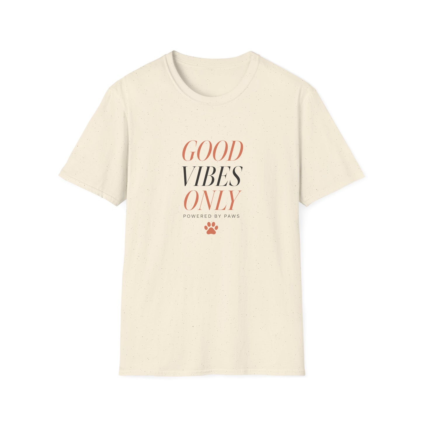 Good Vibes Only Tee — Powered by Paws