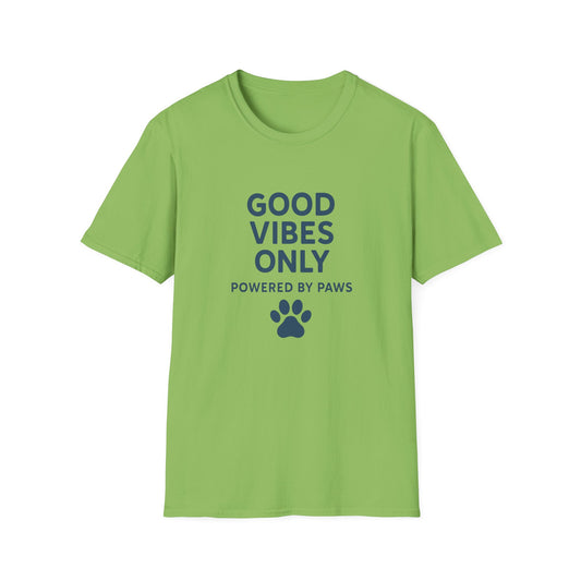 Good Vibes Only Tee — Powered by Paws