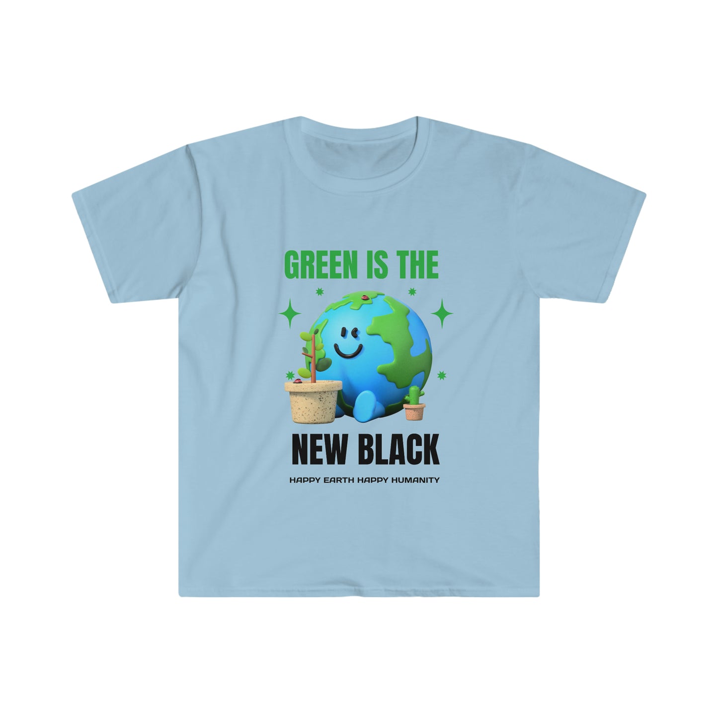 "Green Is The New Black" Essential Comfort Tee