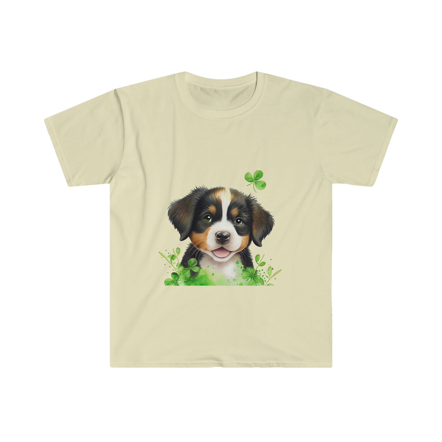 "Saint Cute Smiling Puppy #5" Essential Comfort Tee