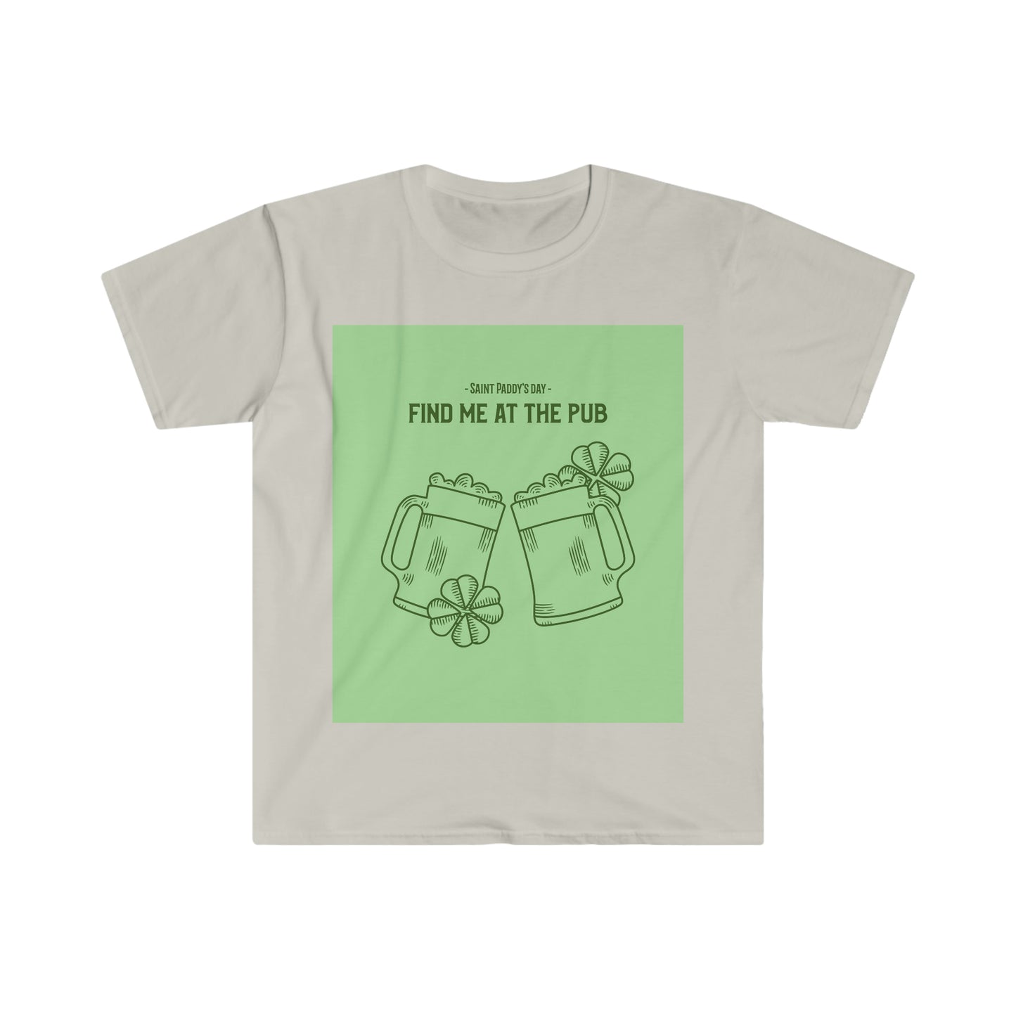 "Find Me At The Pub" Essential Comfort Tee