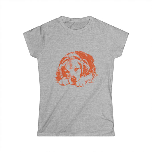 Golden Retriever Study Women's Tee
