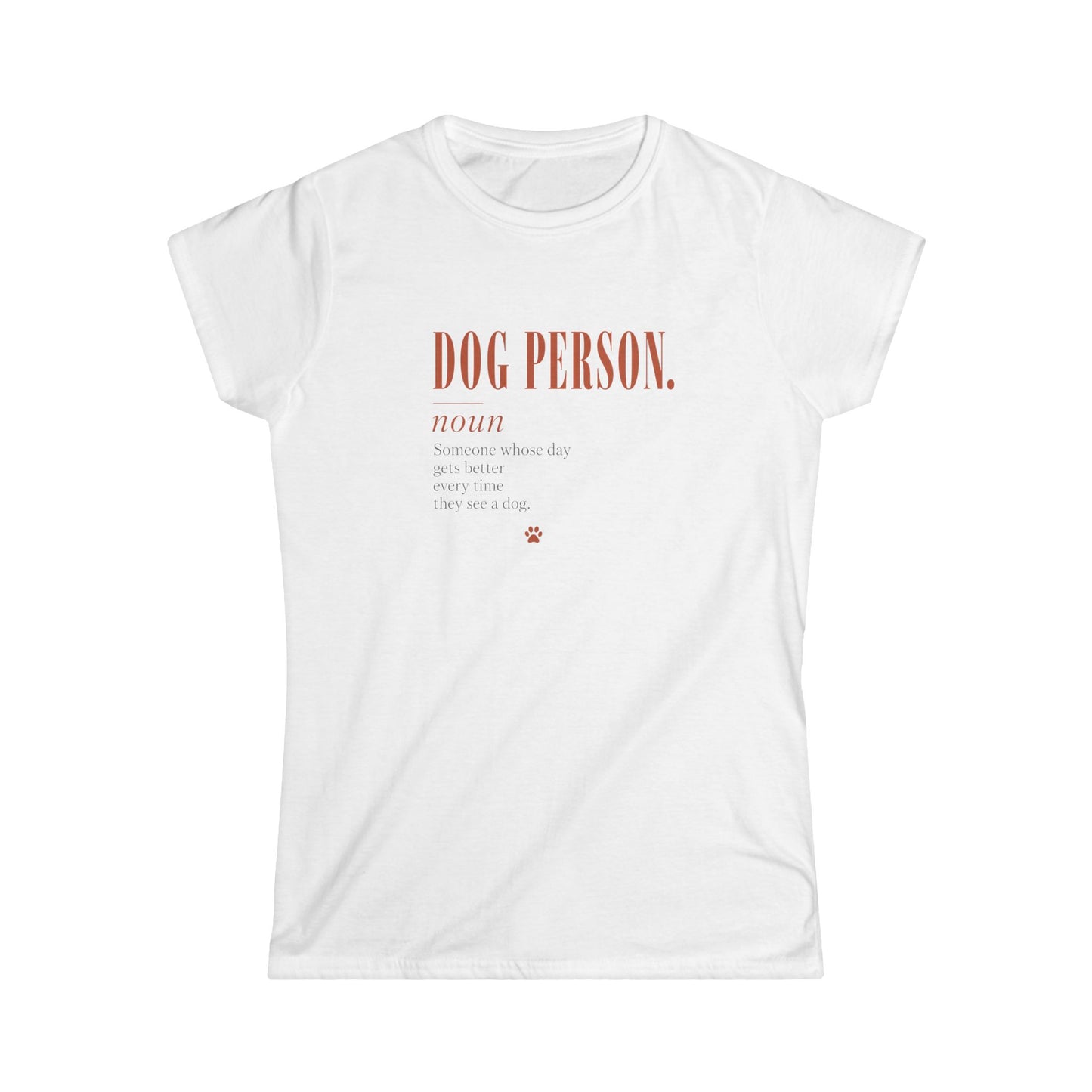 Dog Person Definition Women's Tee