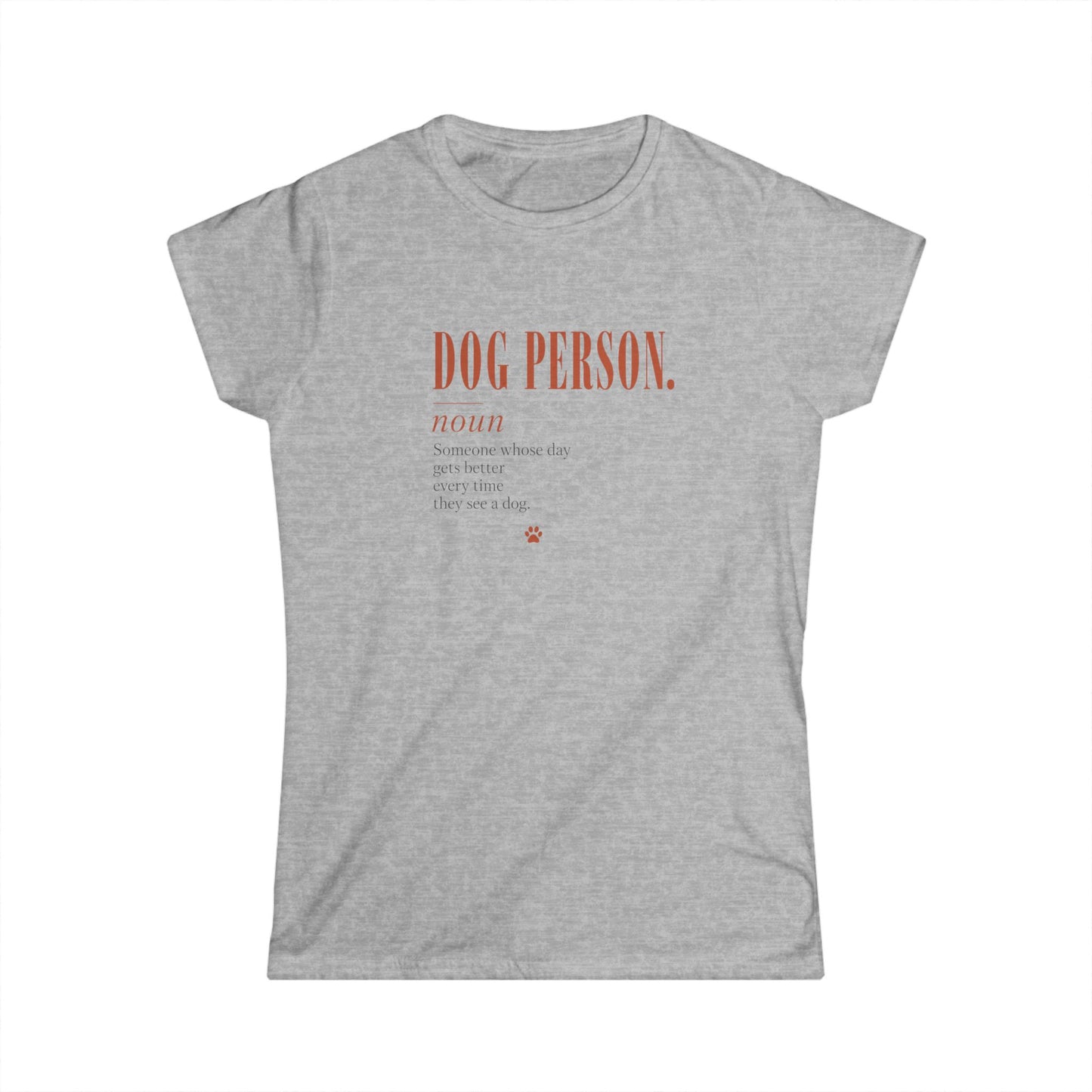 Dog Person Definition Women's Tee