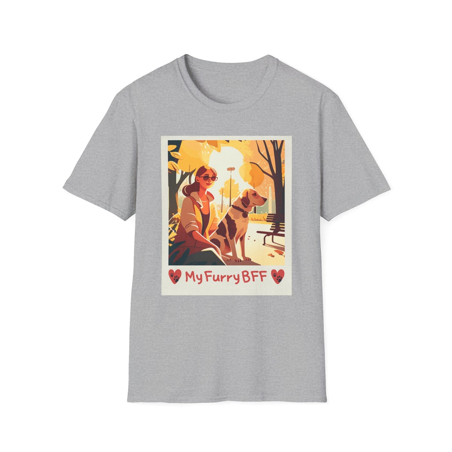 My Furry BFF Ladies' Tee — Polaroid Edition