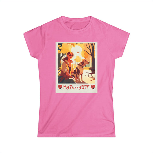 My Furry BFF Ladies' Tee — Polaroid Edition