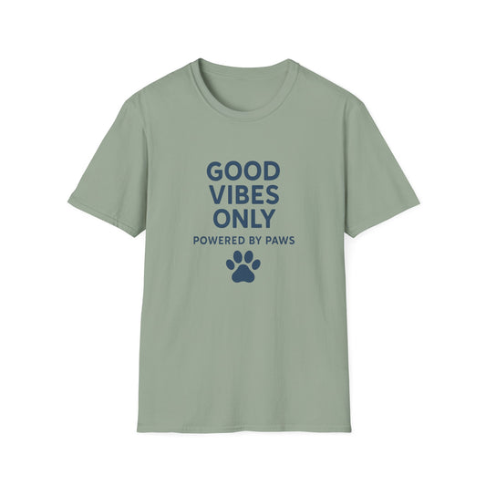 Good Vibes Only Tee — Powered by Paws