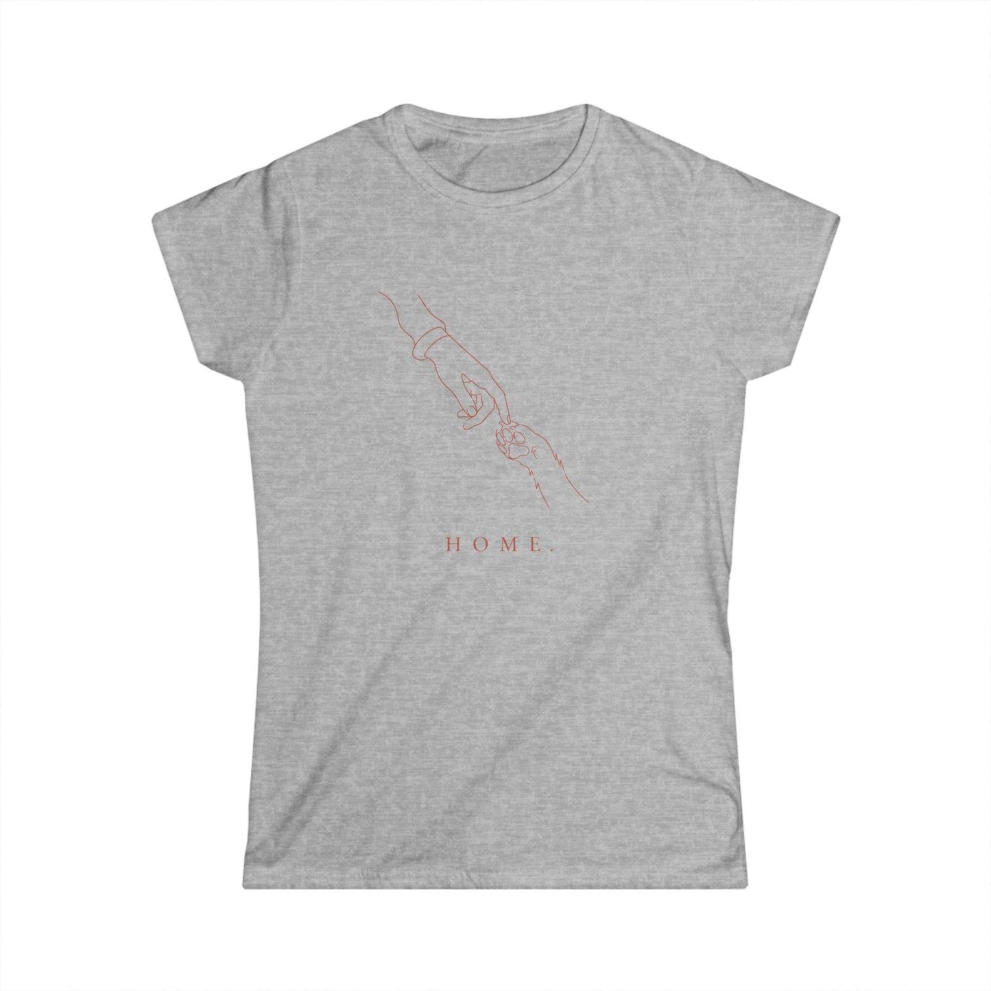 Home Collection — Paw & Hand Women's Tee