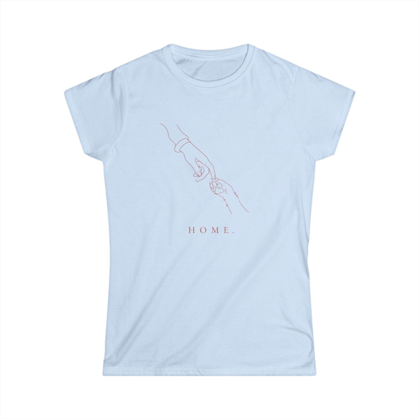Home Collection — Paw & Hand Women's Tee