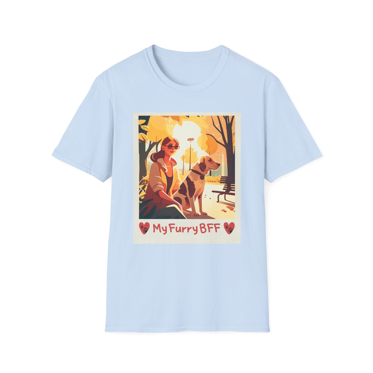 My Furry BFF Ladies' Tee — Polaroid Edition