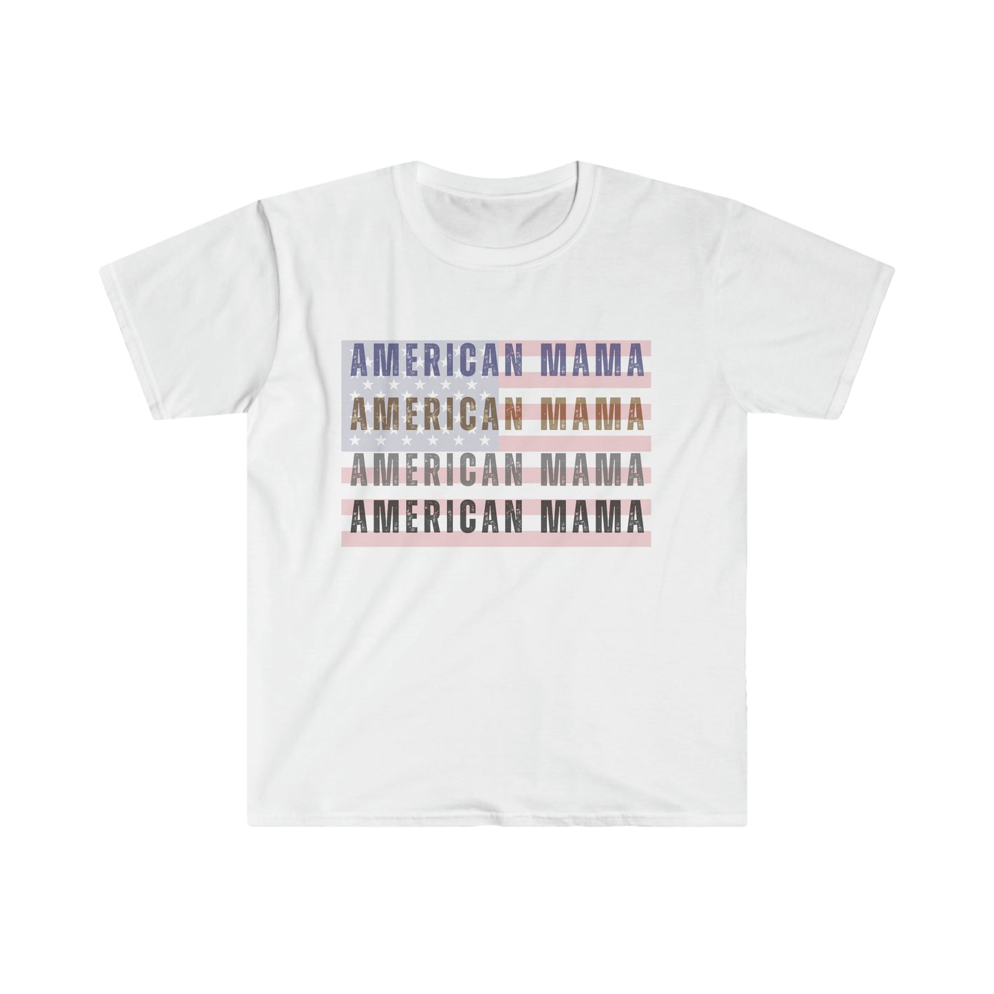 "American Mama 1" Essential Comfort Tee