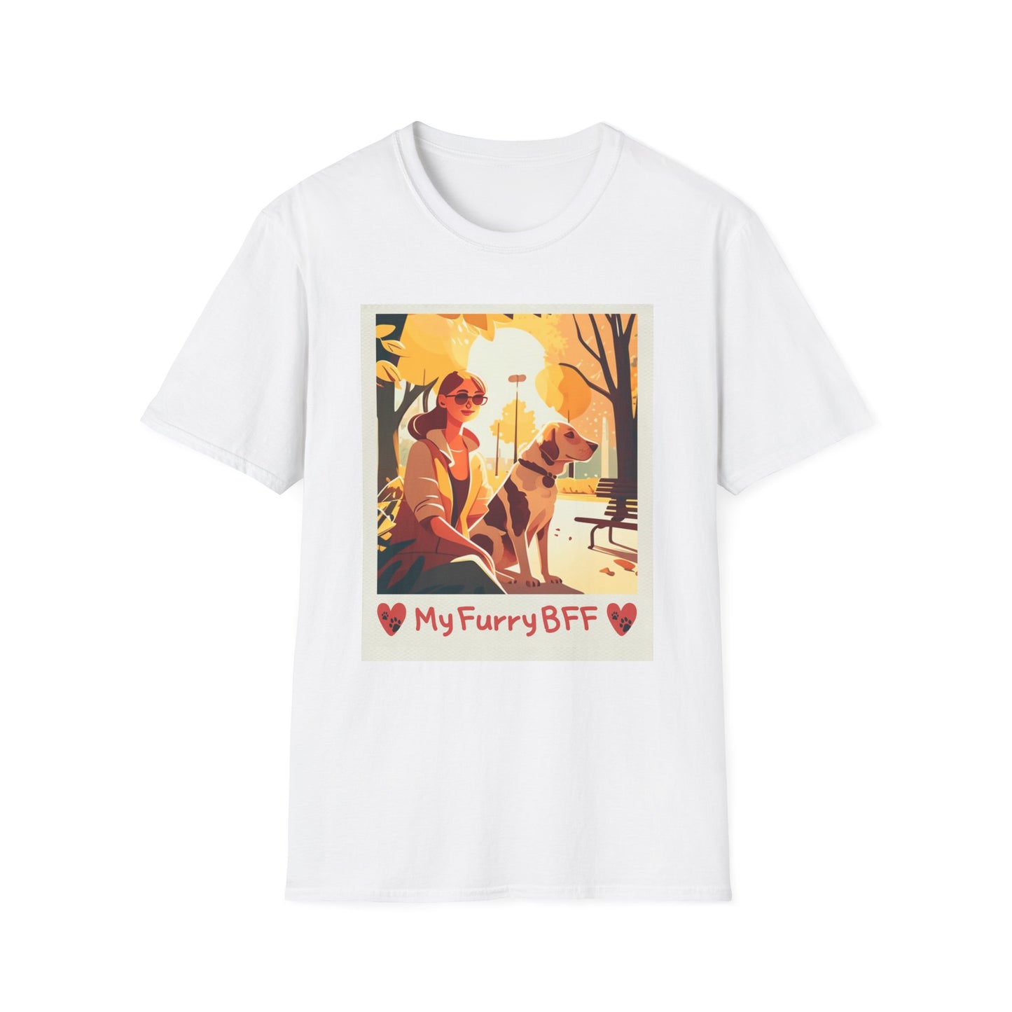 My Furry BFF Ladies' Tee — Polaroid Edition