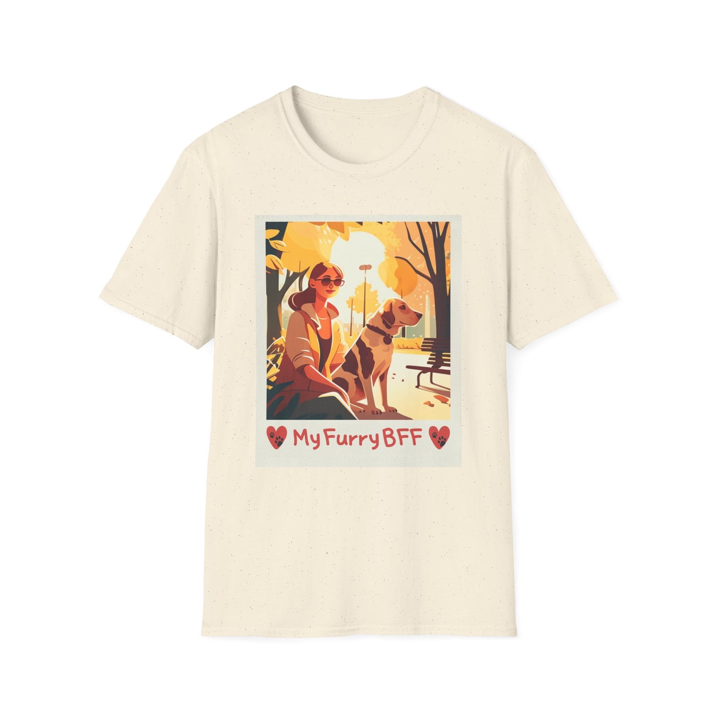 My Furry BFF Ladies' Tee — Polaroid Edition