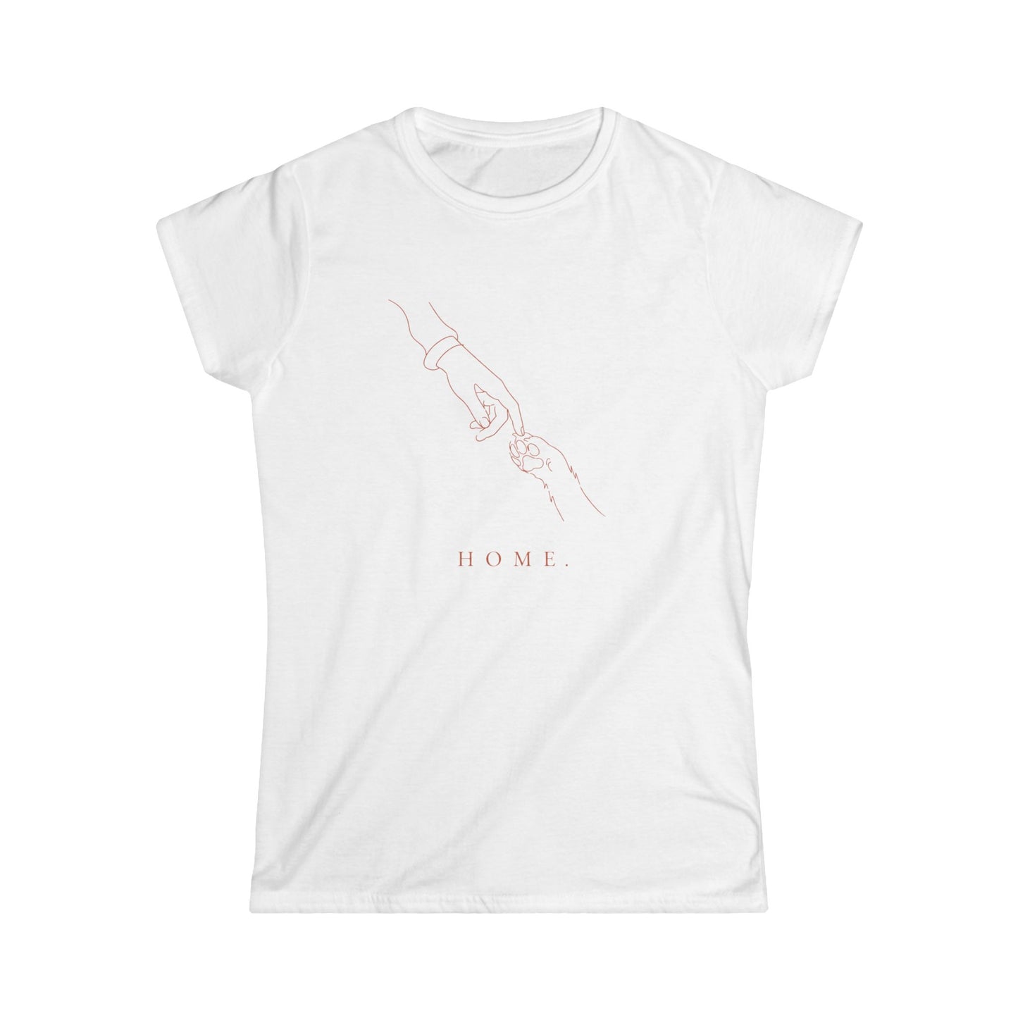 Home Collection — Paw & Hand Women's Tee