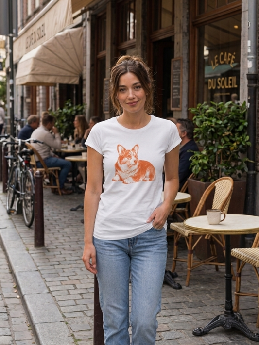 Corgi Breed Study Women's Tee