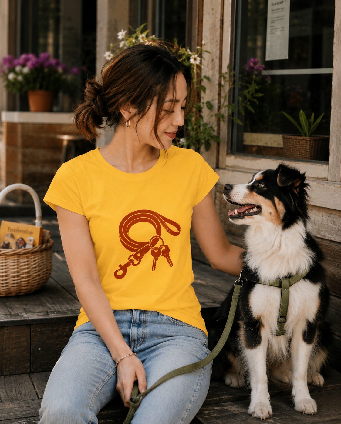 Leash + Keys Women's Tee