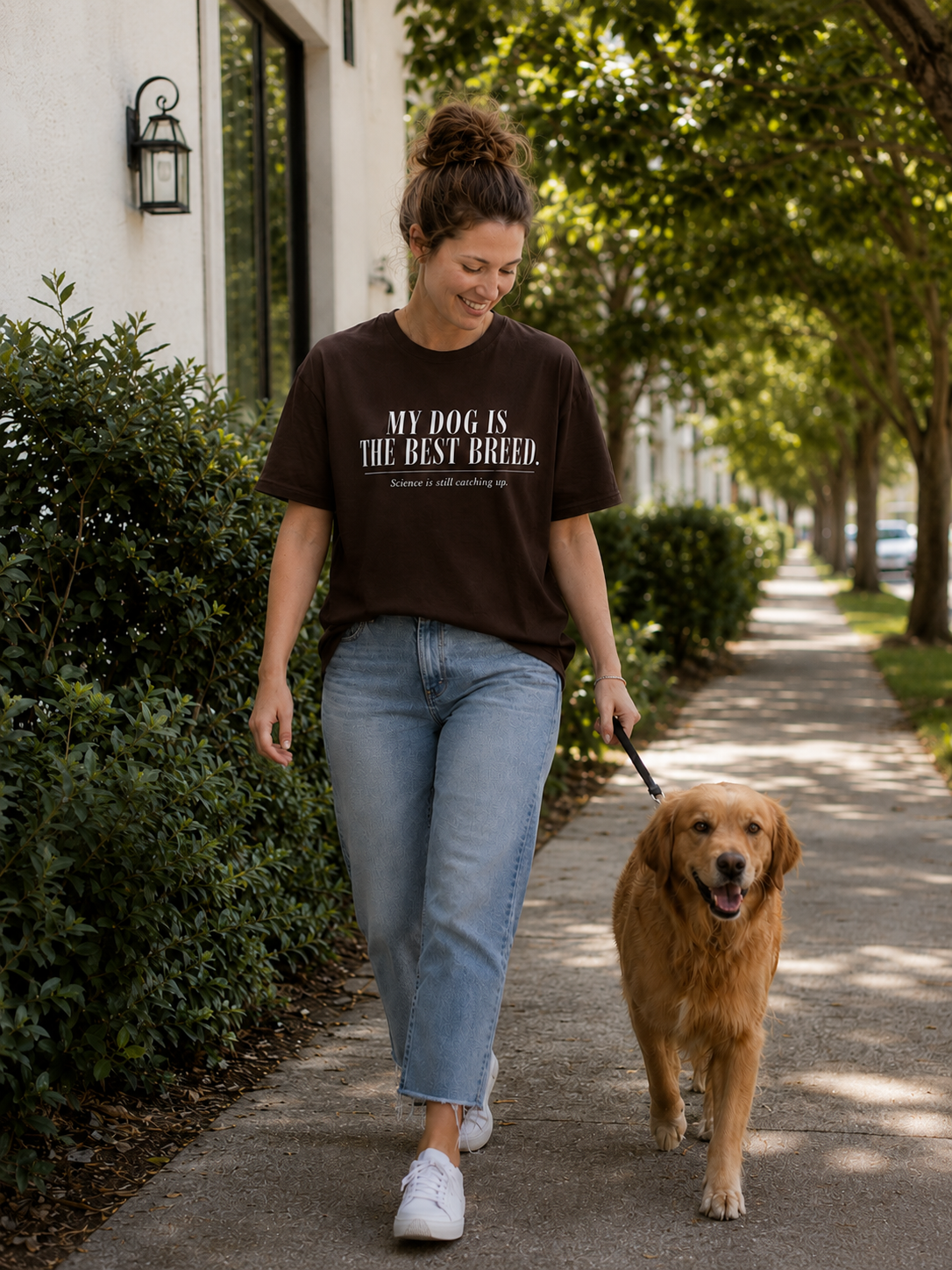 My Dog Is The Best Breed Unisex Tee
