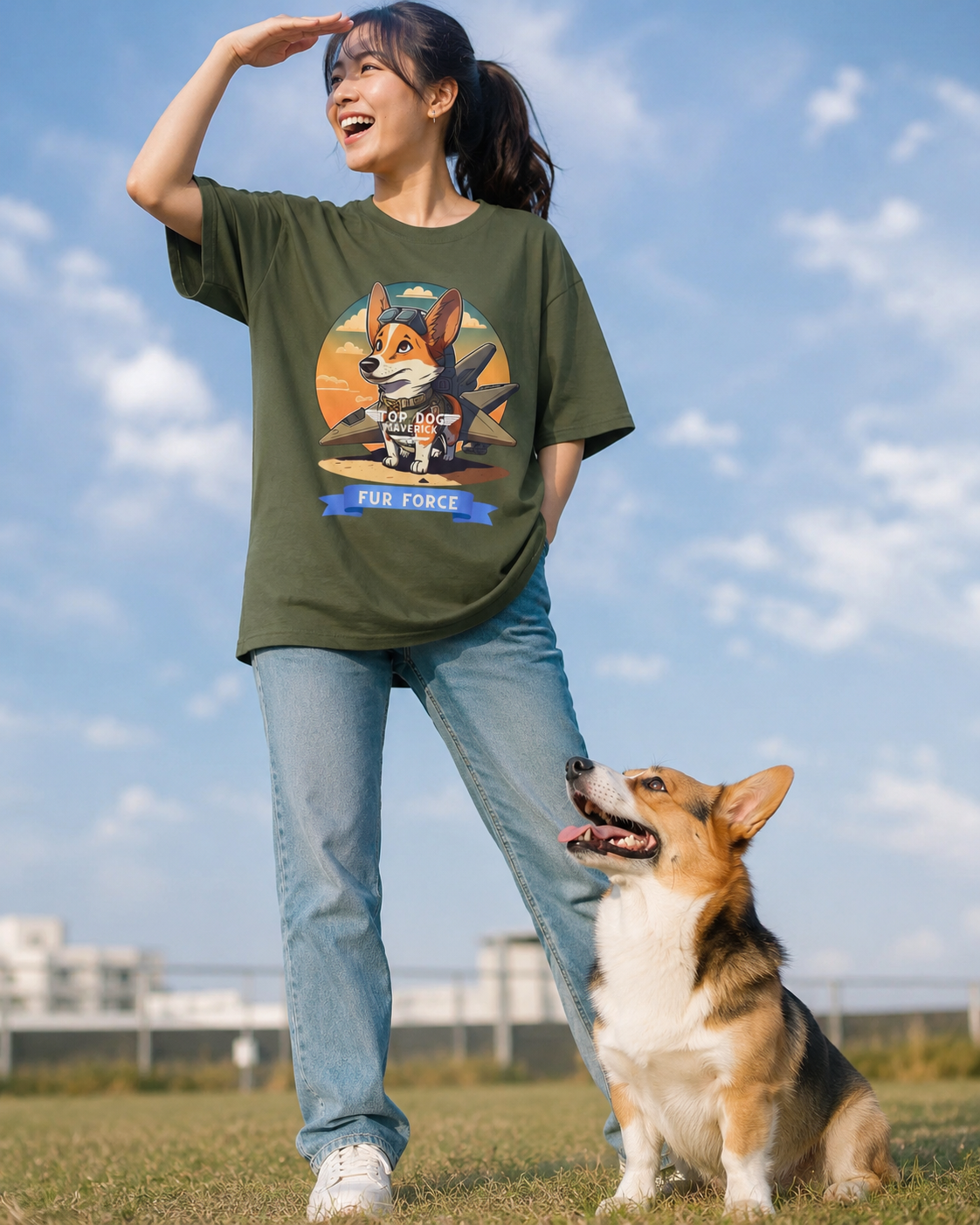 Top Dog Fur Force Unisex Tee