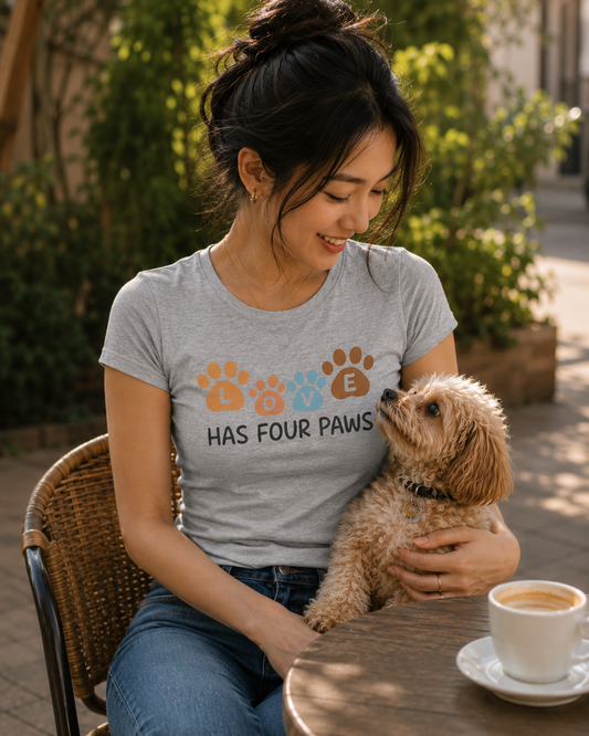 Love Has Four Paws Women's Tee