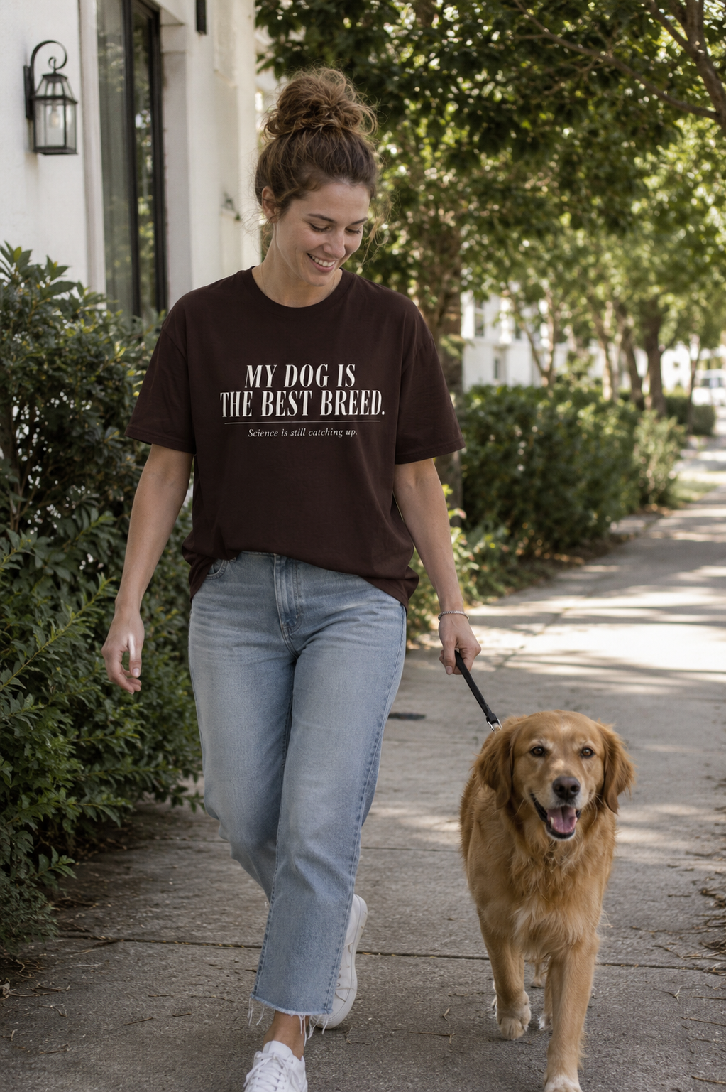 My Dog Is The Best Breed Unisex Tee