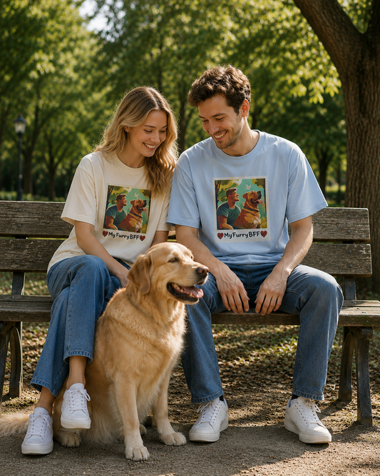 My Furry BFF Unisex Tee — Polaroid Edition
