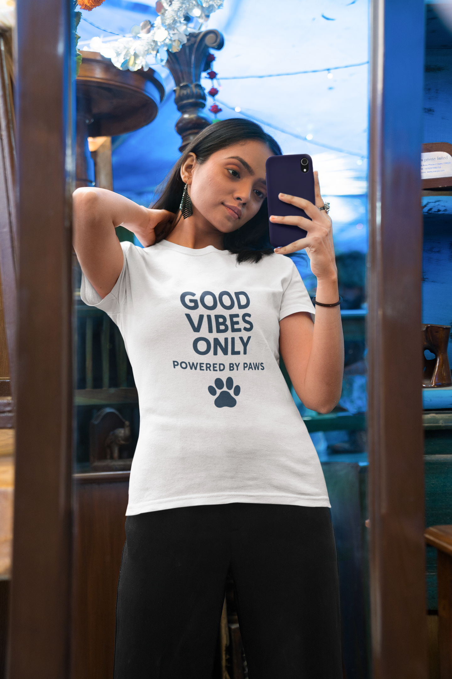 Good Vibes Only Unisex Softstyle T-Shirt | Powered by Paws