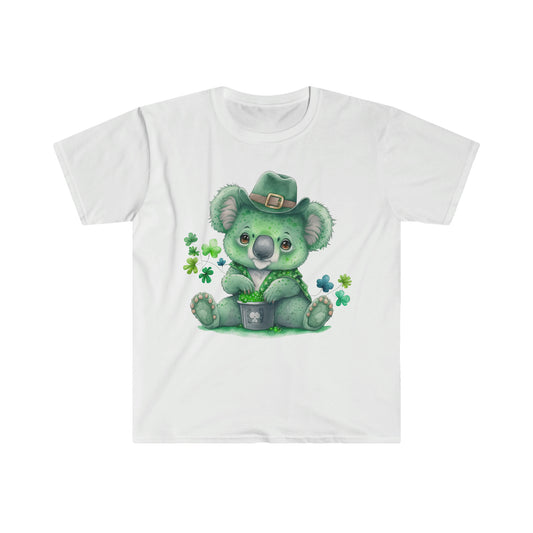 'Cute St. Patrick's Day Koala' Essential Comfort Tee