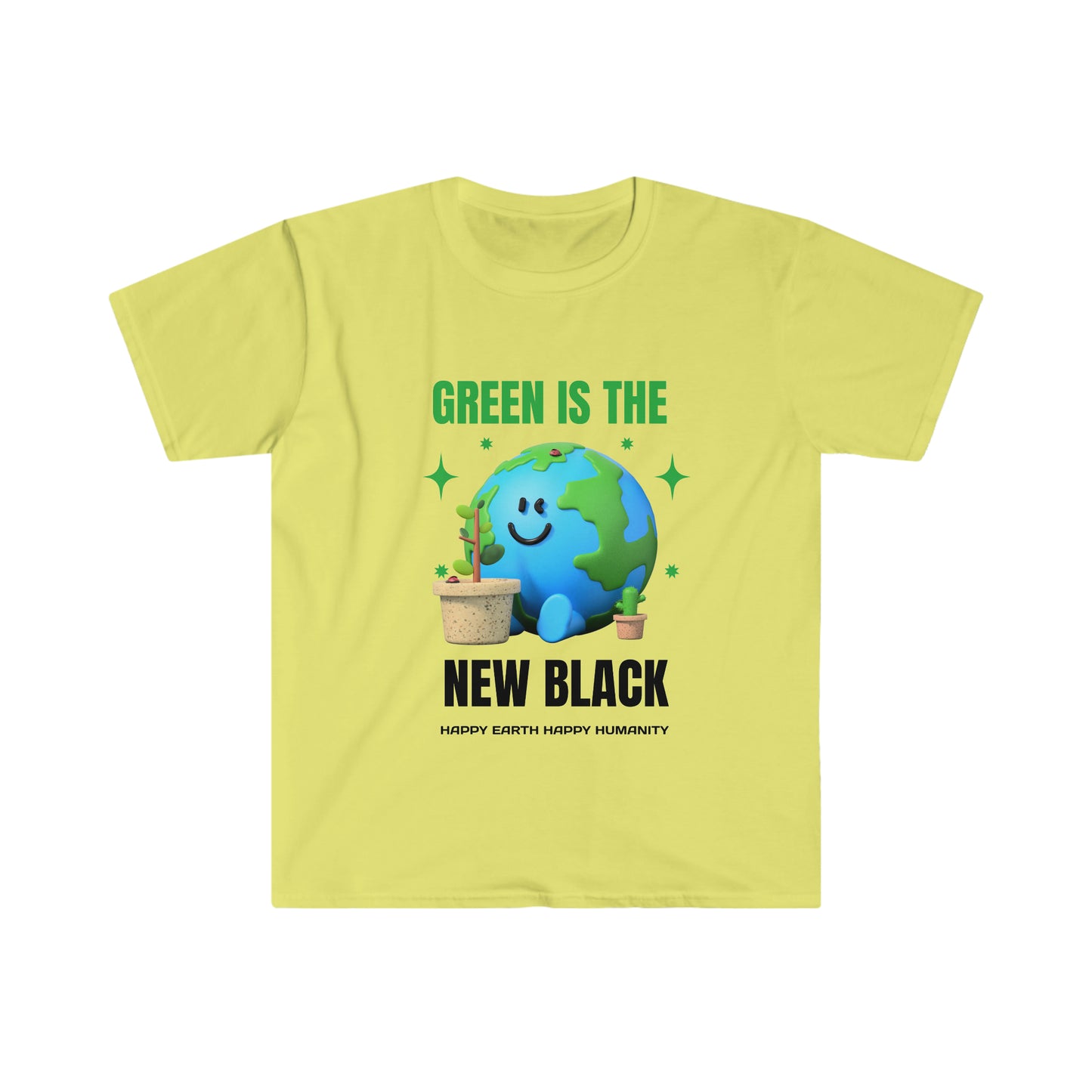 "Green Is The New Black" Essential Comfort Tee