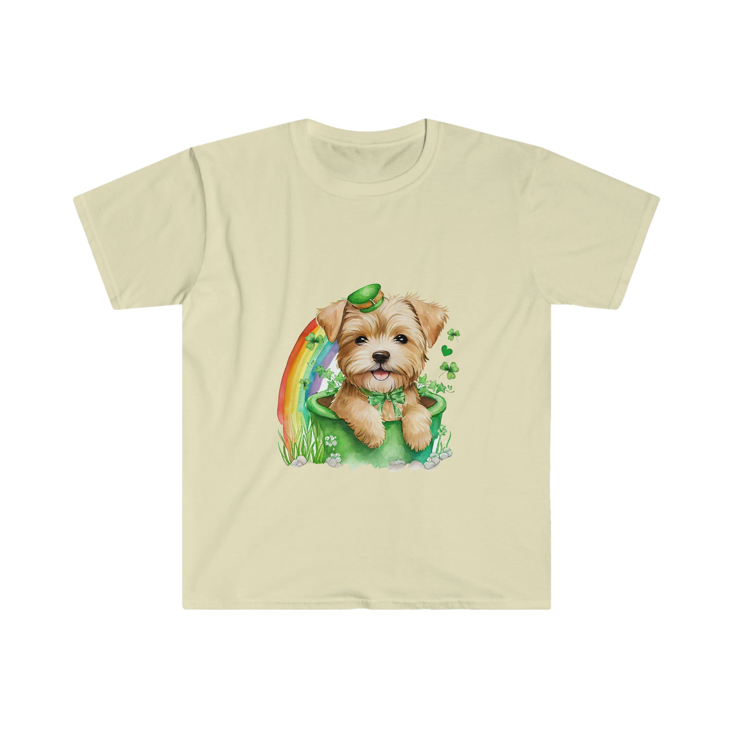 "Saint Cute Smiling Puppy #3" Essential Comfort Tee