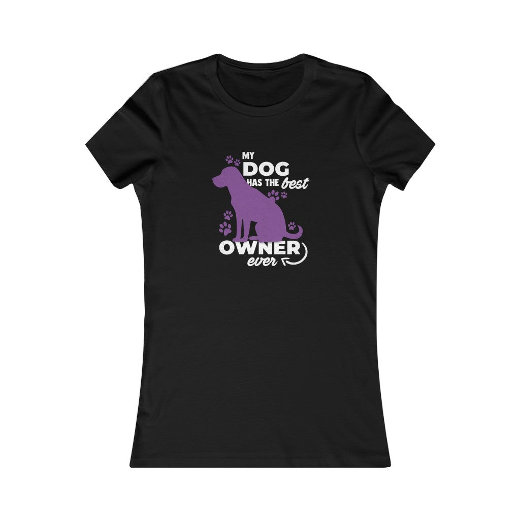 'Best owner ever' Women's Luxe Slim Tee