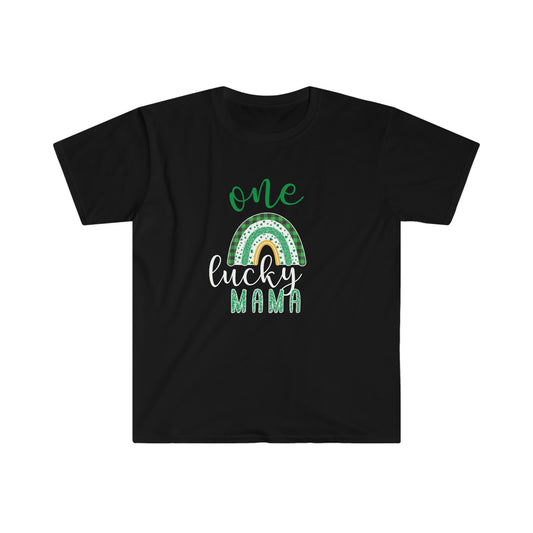 'One Lucky Mama' Essential Comfort Tee