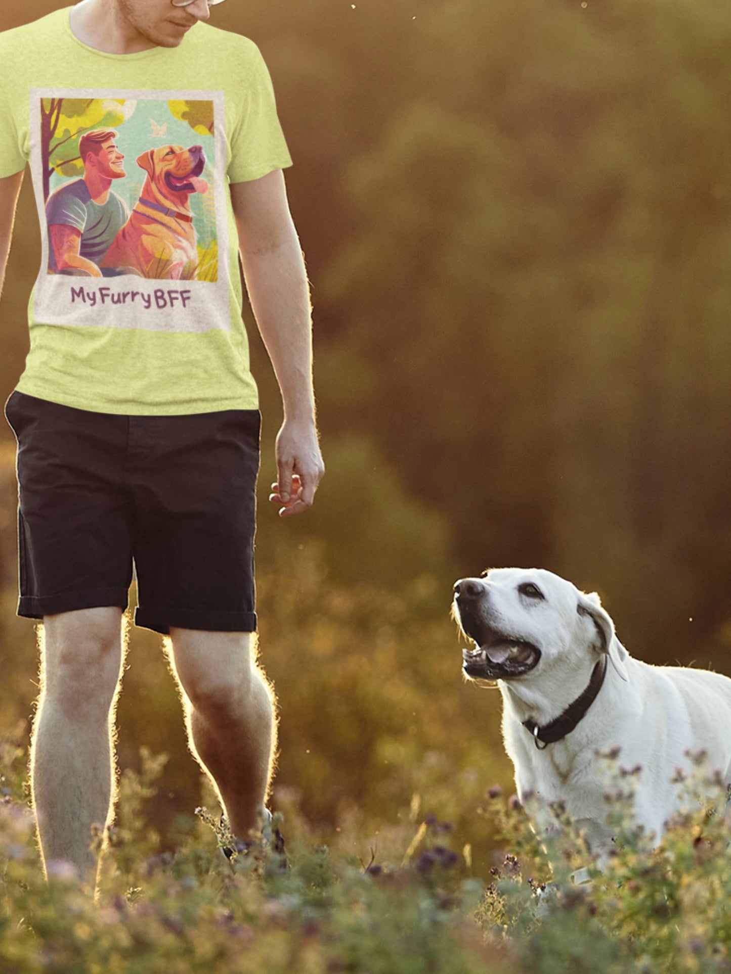 'My Furry BFF' Essential Comfort Tee