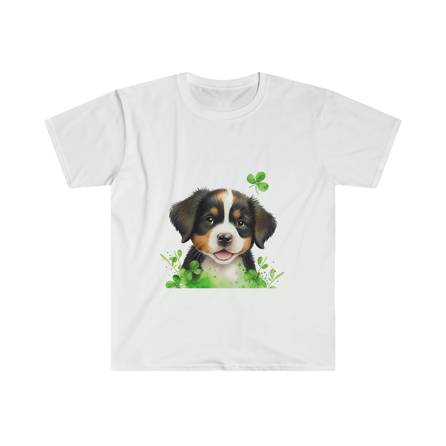 "Saint Cute Smiling Puppy #5" Essential Comfort Tee