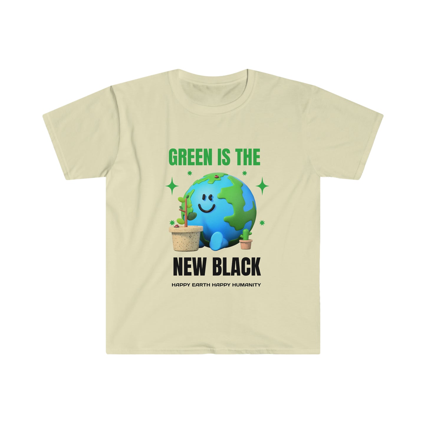 "Green Is The New Black" Essential Comfort Tee