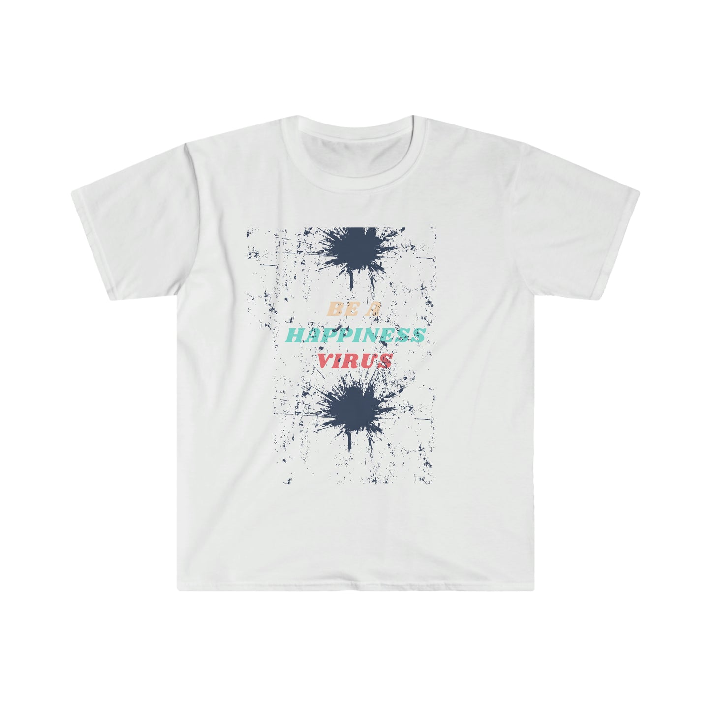 "Be A Happiness Virus" Essential Comfort Tee