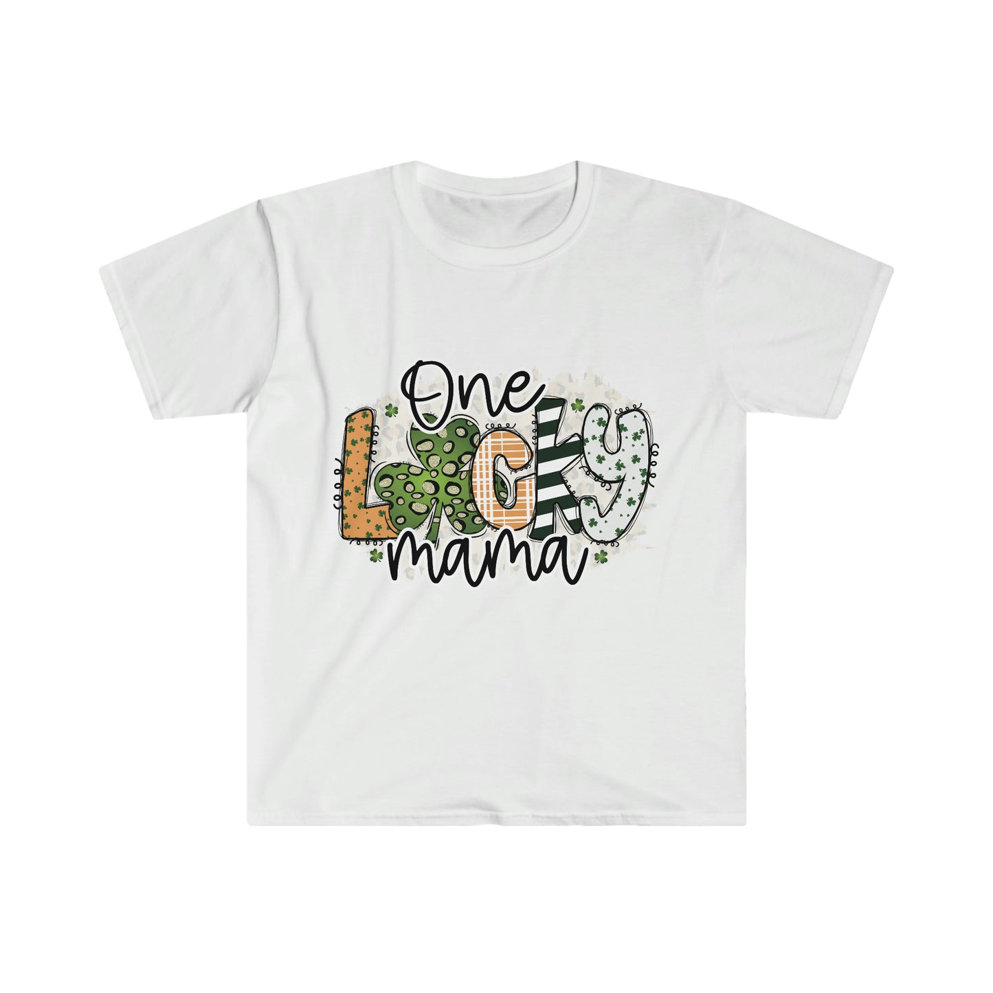 'One Lucky Mama 2' Essential Comfort Tee